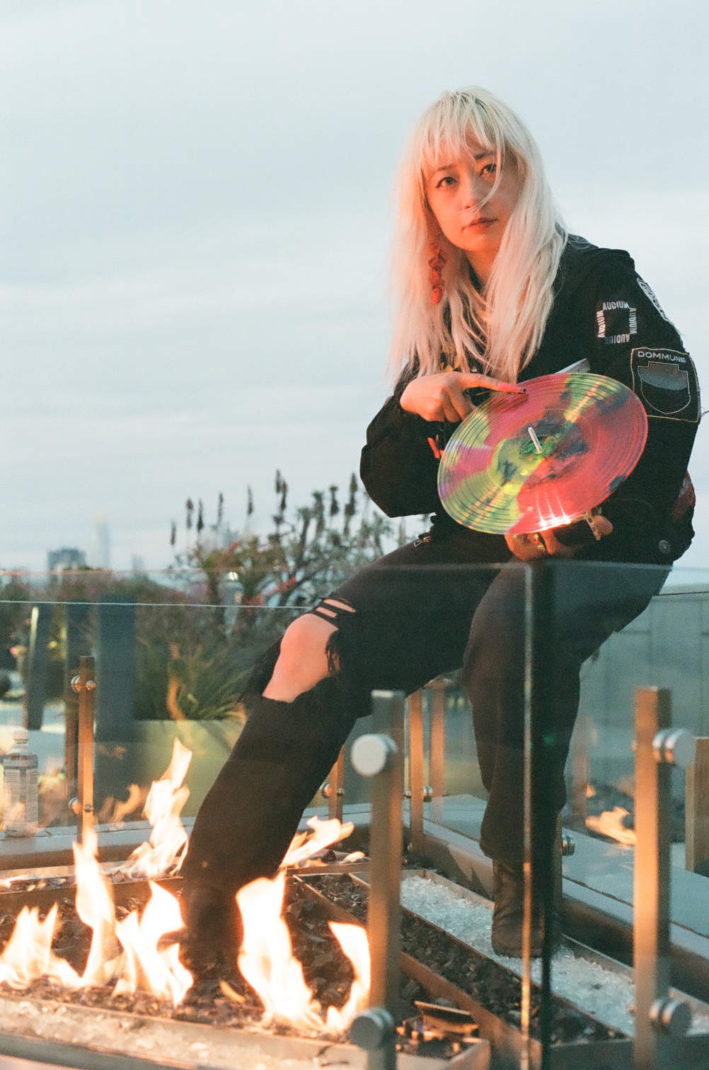 Victoria Shen's needle nails